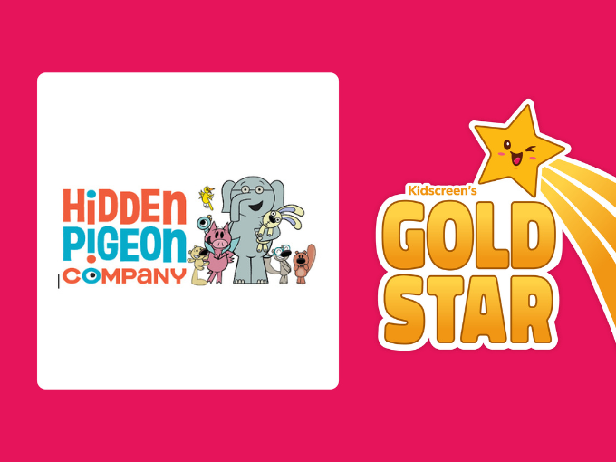 The Hidden Pigeon logo next to the Gold Star logo
